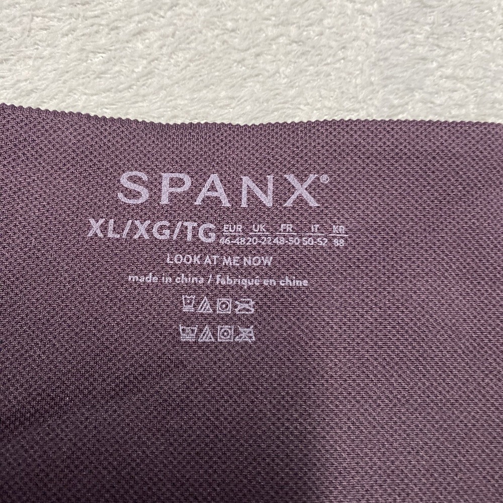 Spanx Look At Me Now Seamless Sculpt Leggings XL Bundle Lot Of 2 Moto Textured - Picture 13 of 15